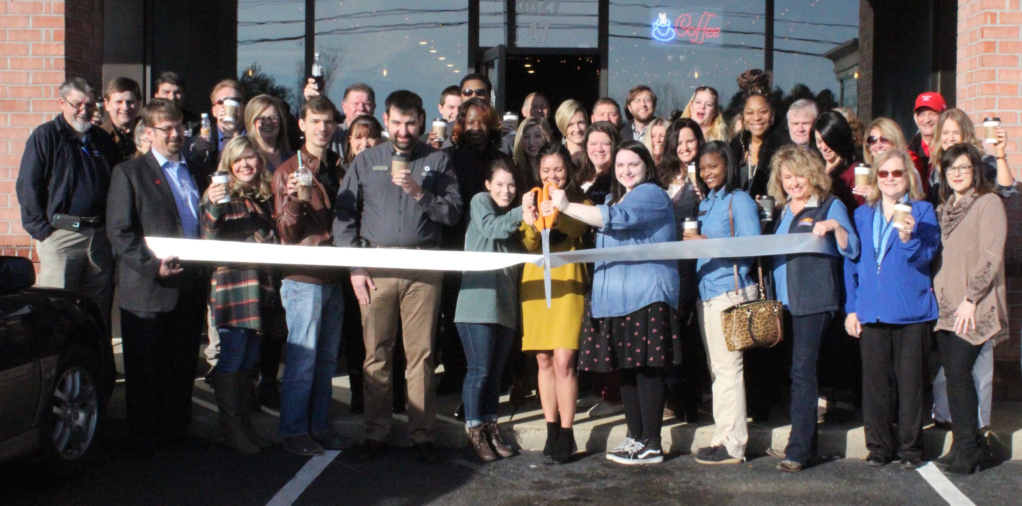Coffee Central celebrates with Southaven Chamber